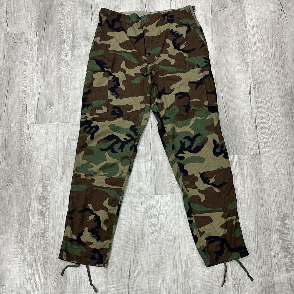 US Military Propper International Pants Mens Large Extra Long Camo Cargo Ripstop